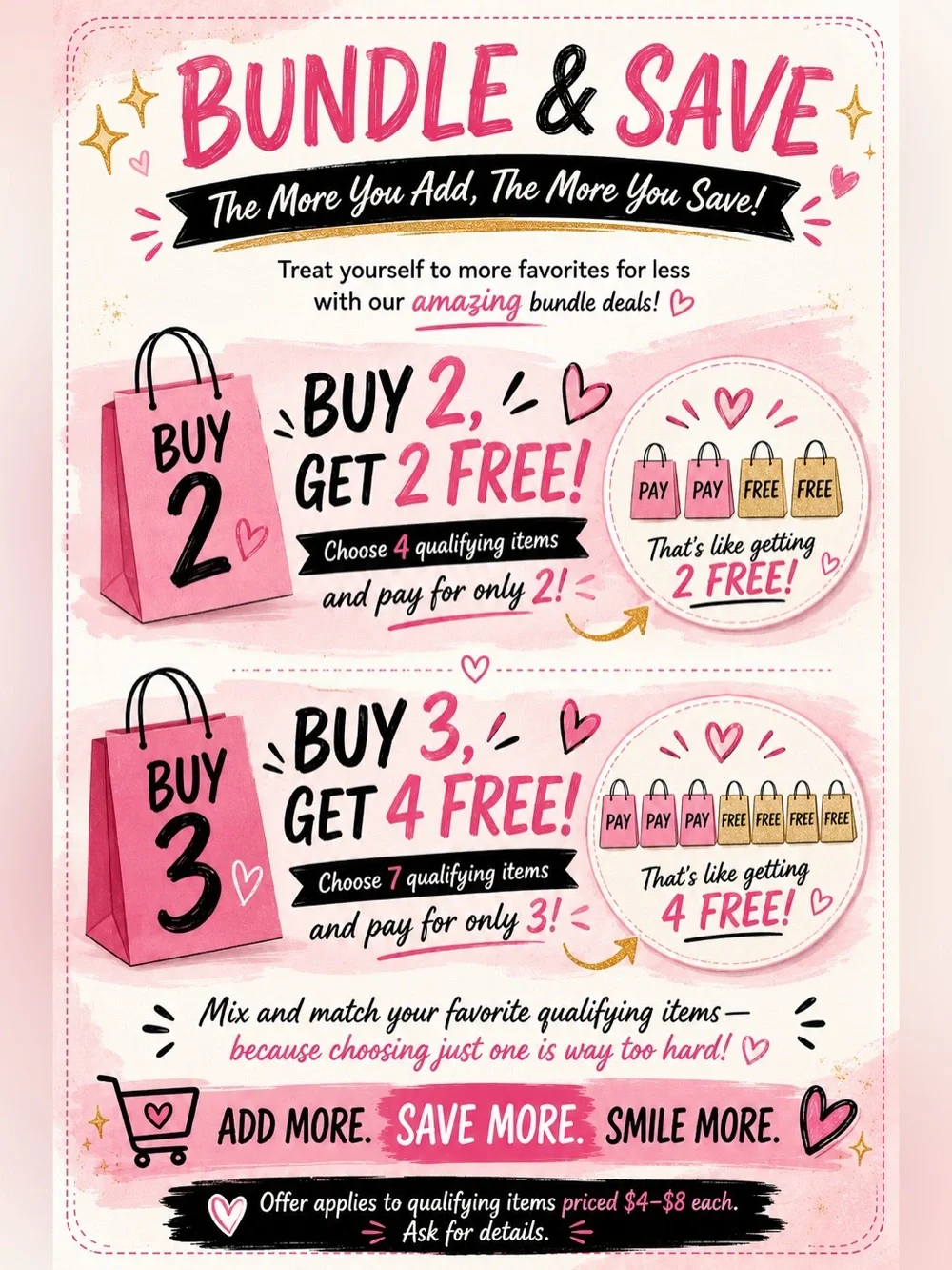Sale Sale Sale Bundle and Save! please share!
